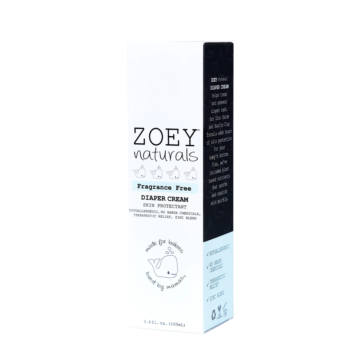 Zoey Naturals - Fragrance Free Diaper Cream