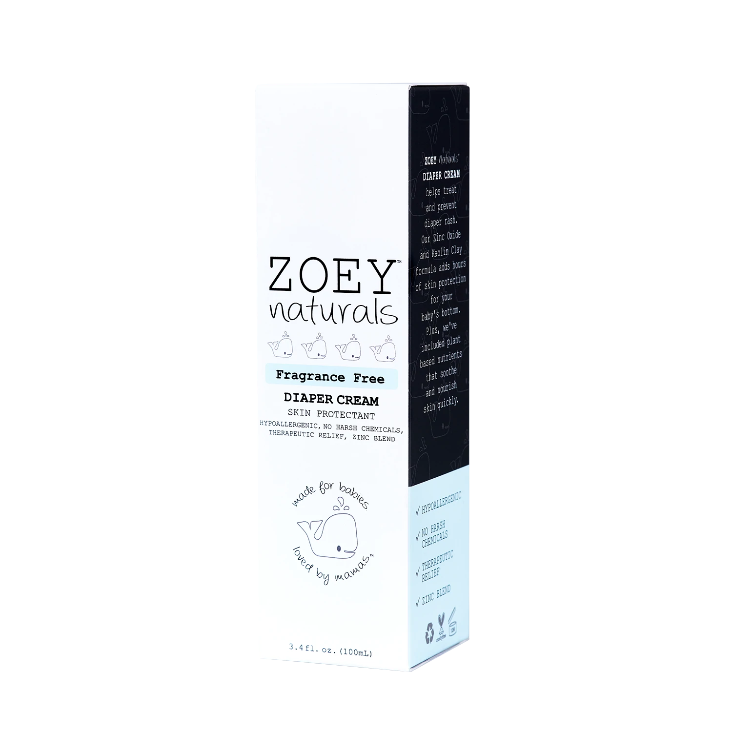 Zoey Naturals - Fragrance Free Diaper Cream