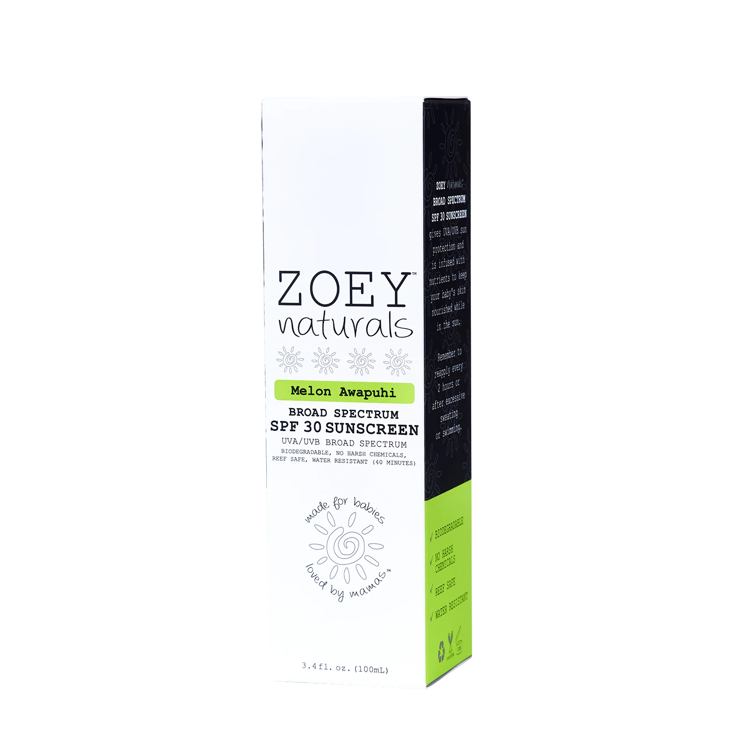 Zoey Naturals - Melon Awapuhi SPF 30 Sunscreen