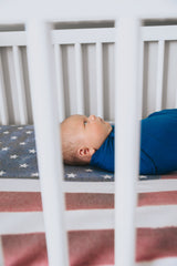 Premium Crib Sheet in Patriot by Copper Pearl