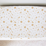 Sugar + Maple Personalized Changing Pad Cover | Among the Stars