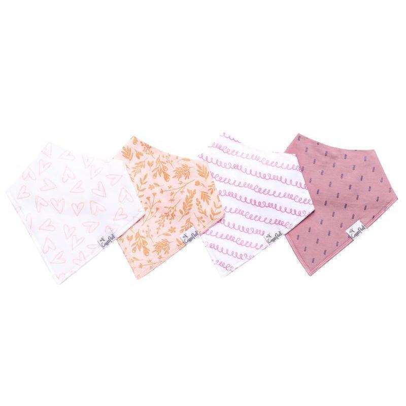 Baby Bandana Bibs in Lola Set by Copper Pearl