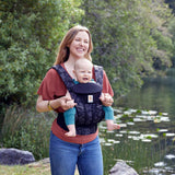 Omni Breeze Baby Carrier in Onyx Blooms by Ergobaby