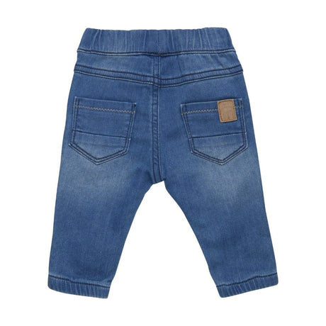 Denim Solid Sweat Pant by Minymo