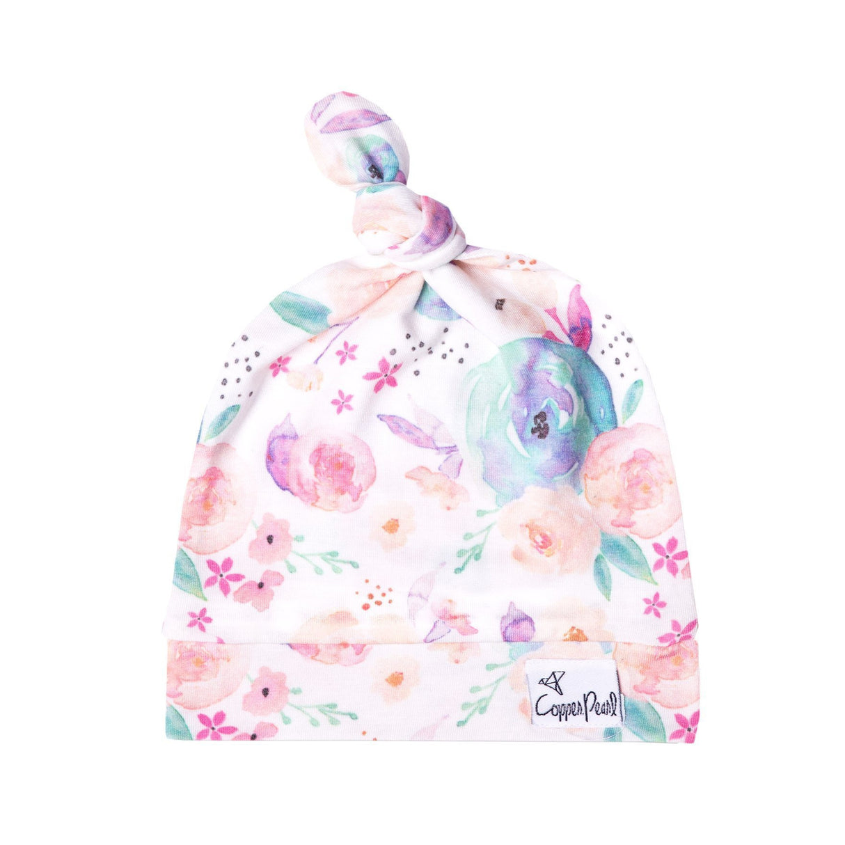 Top Knot Hat in Bloom by Copper Pearl