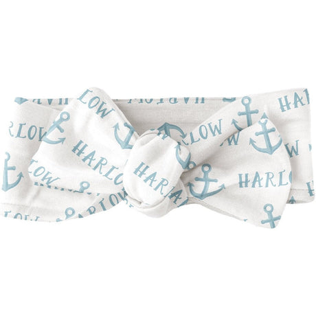 Sugar + Maple Personalized Bow | Anchor