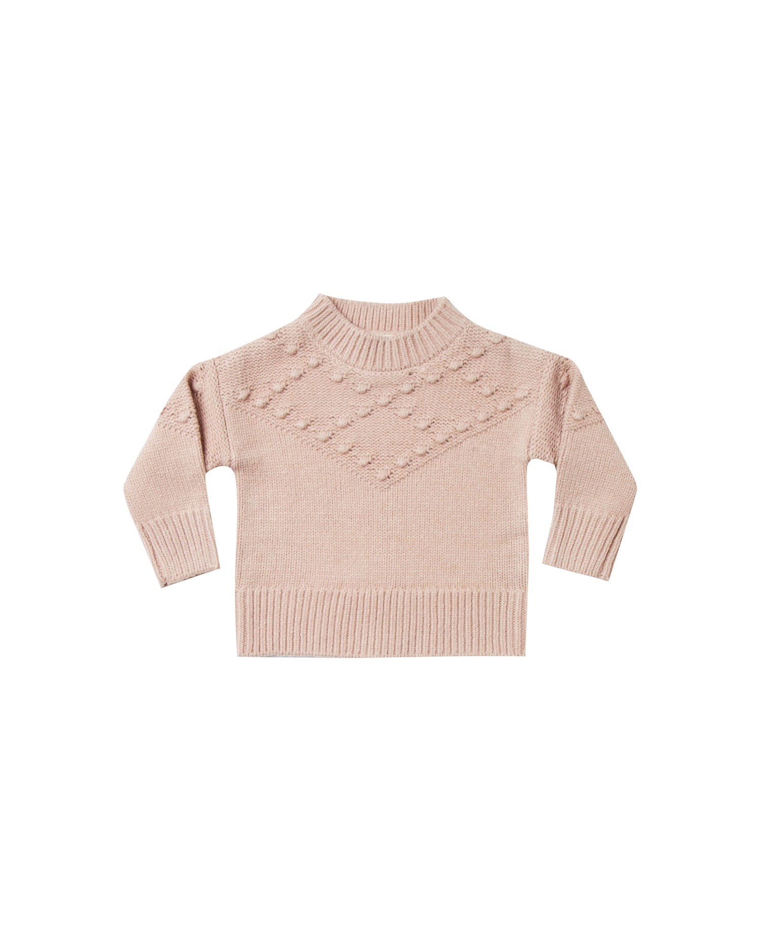 Bobble Sweater in Rose by Rylee + Cru
