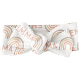 Sugar + Maple Personalized Bow | Rainbow