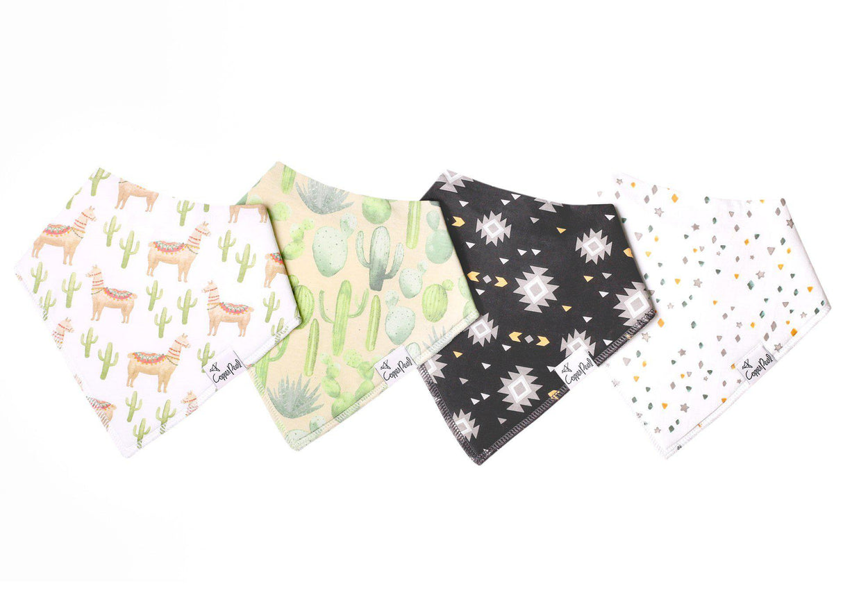 Baby Bandana Bibs in Cusco Set by Copper Pearl