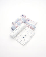 Cotton Muslin Swaddle 3 Pack in Celebration by Little Unicorn