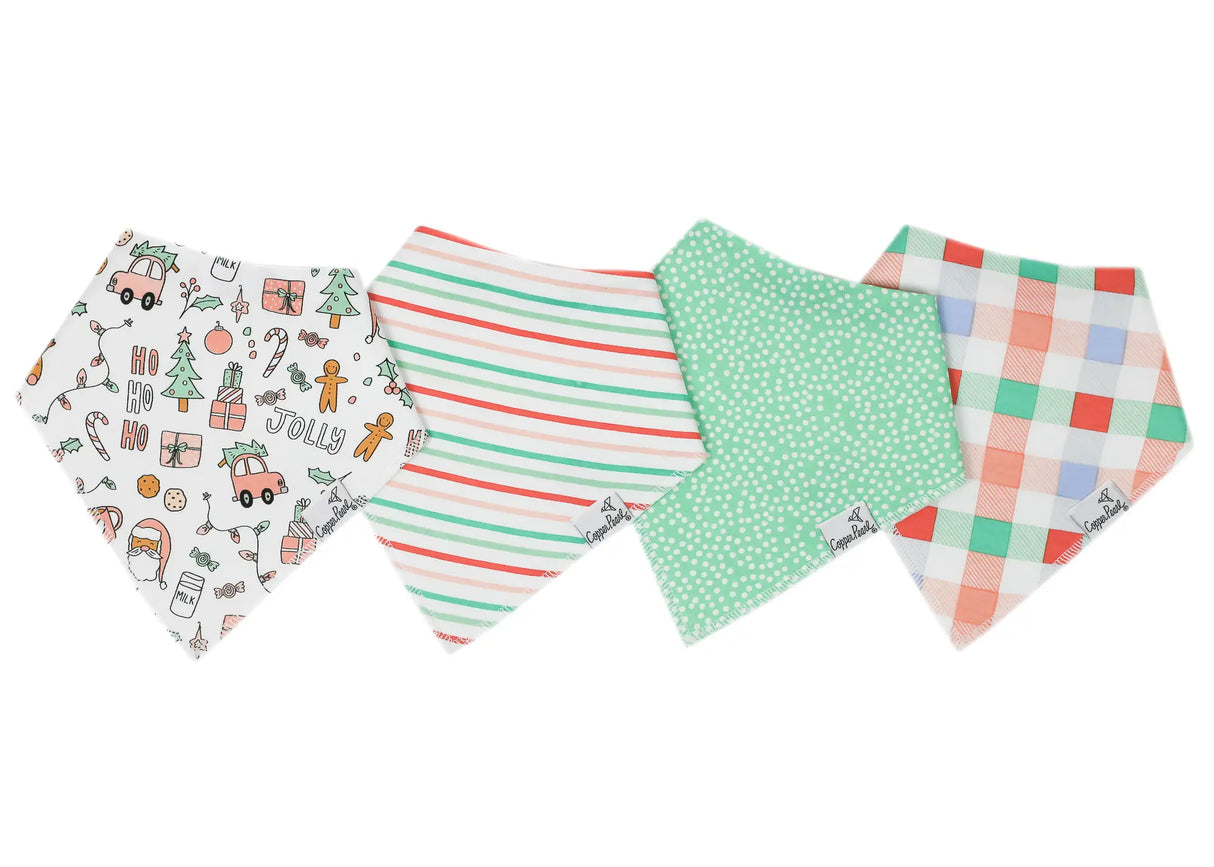 Bandana Bib Set Cindy (4-Pack) by Copper Pearl