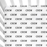 Sugar + Maple Personalized Crib Sheet | Repeating Name