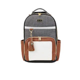 Boss Backpack in Coffee and Cream by Itzy Ritzy