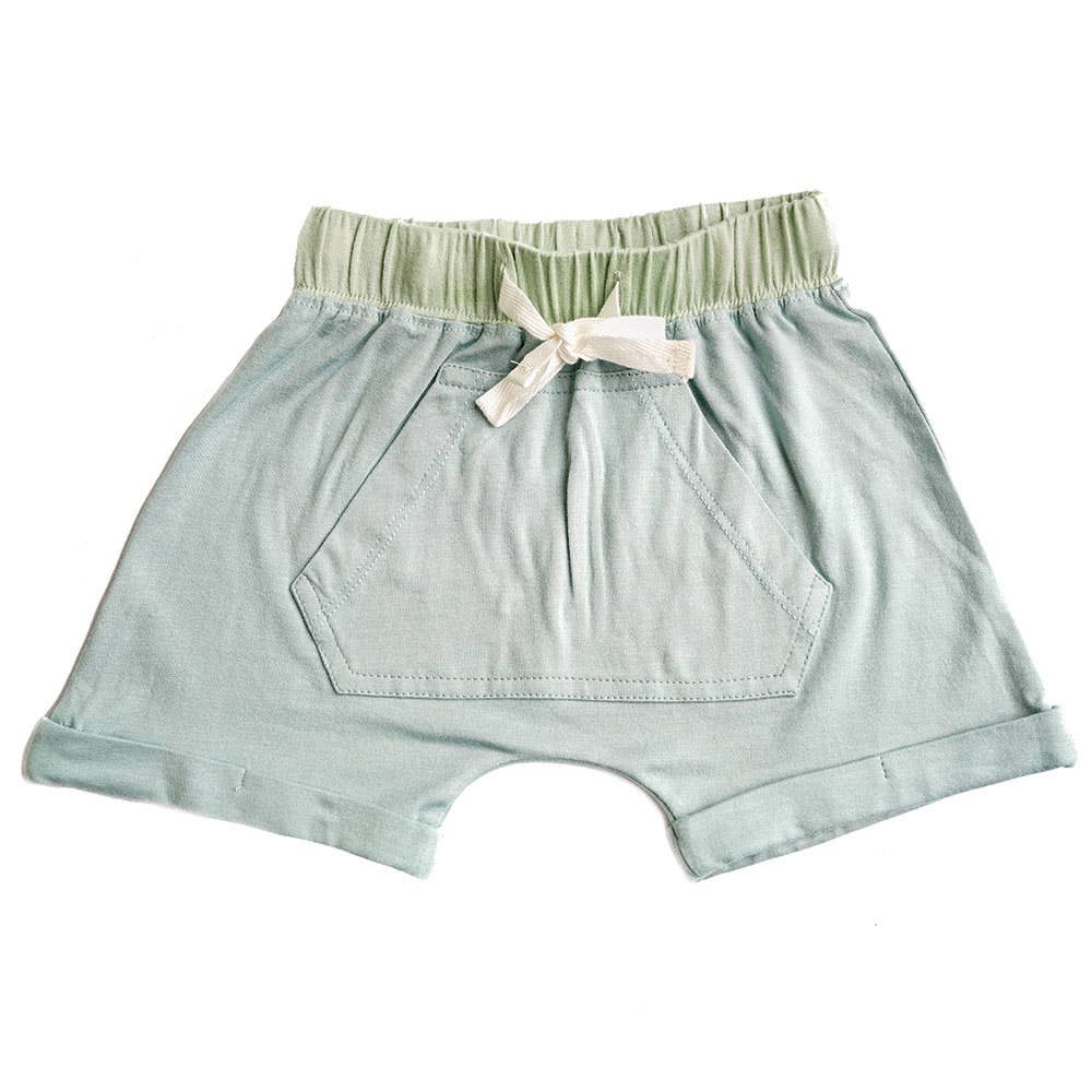 Emerson and Friends - Blue Surf Bamboo Boy Shorts