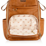 Cognac Boss Plus™ Backpack Diaper Bag by Itzy Ritzy