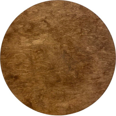 Sugar + Maple Round Personalized Wood Name Sign | Airplane