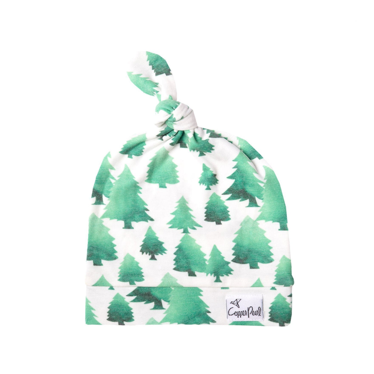 Top Knot Hat in Forest by Copper Pearl