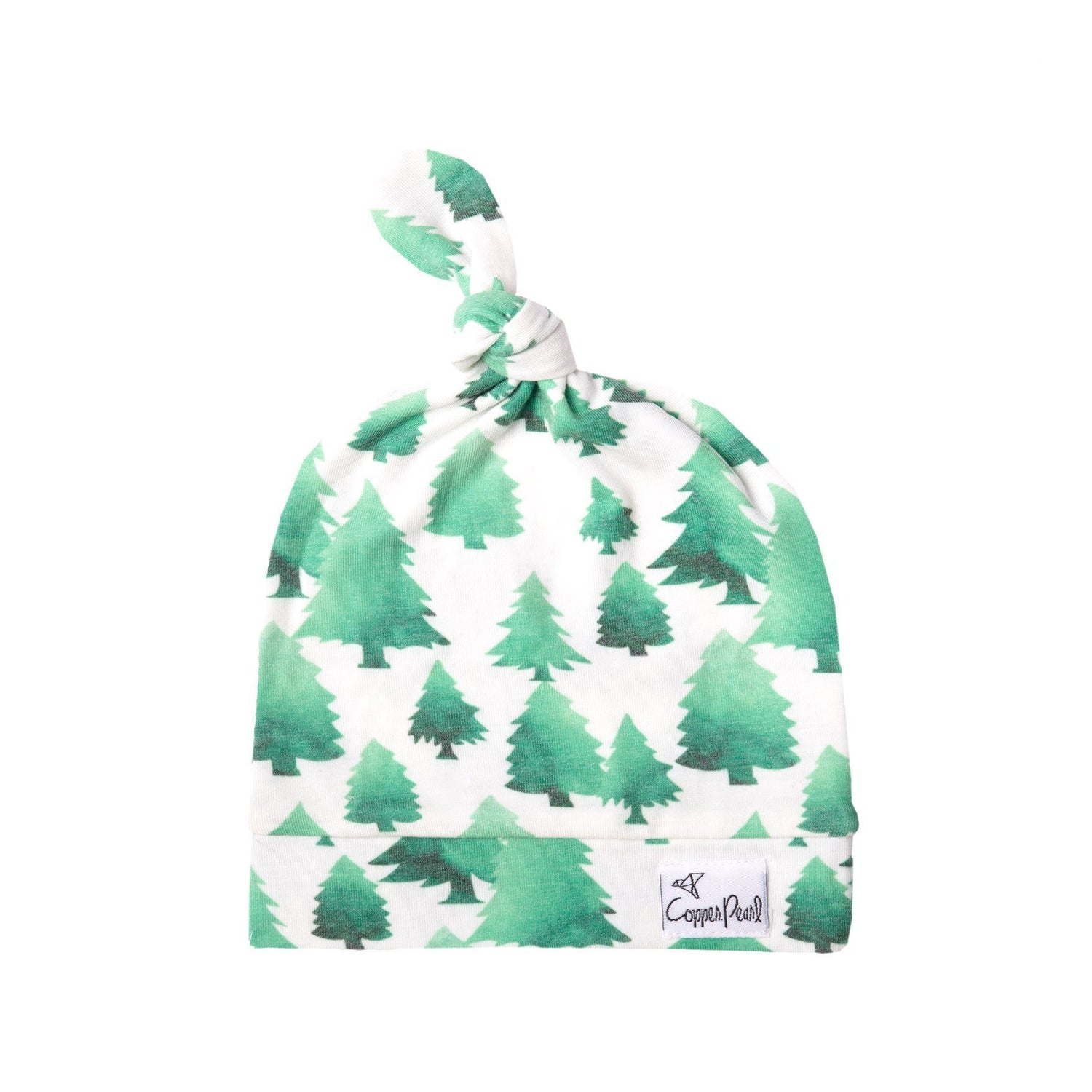 Top Knot Hat in Forest by Copper Pearl