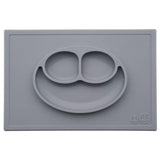 Happy Mat in Gray