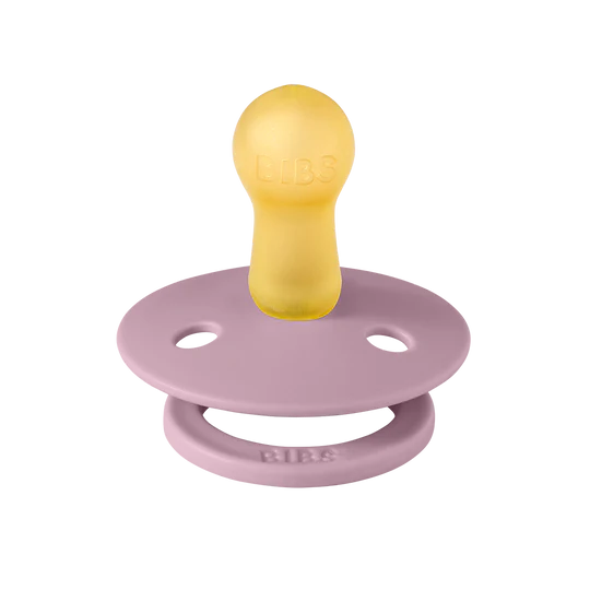 BIBS - Pacifier 2 pk Colour Collection - Dusky Lilac/Heather