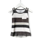 Washed Stripe Pocket Dress by Little Bipsy