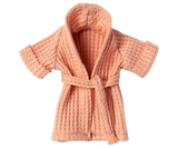 Bathrobe for Dad/Mum Mouse in Coral by Maileg