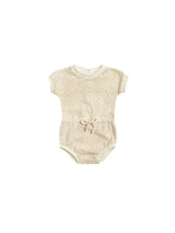 Retro Romper in Ivory by Quincy Mae