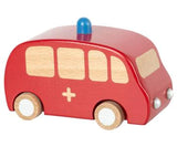 Wooden Firetruck and Car Bundle by Maileg