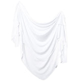 Knit Swaddle Blanket in Dove by Copper Pearl