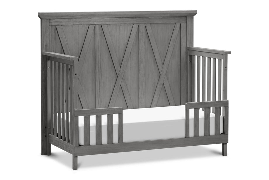 Emory Farmhouse 4 in 1 Convertible Crib Monogram by Namesake Pi Baby Boutique