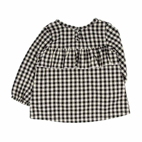 Mona Blouse Cerisa Check by Miki Miette