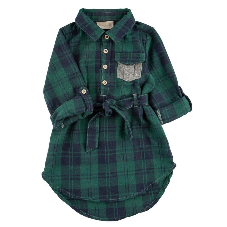 Zofia Dress in Fir by Miki Miette