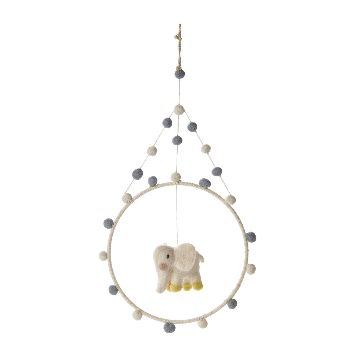 Mini Hoop in Elephant