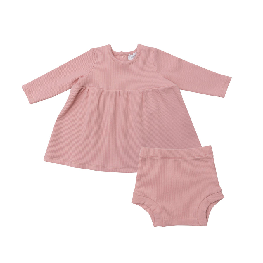 Modal Dress and Bloomer in Powder Pink by Angel Dear