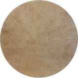 Sugar + Maple Round Base Personalized Wood Name Sign | Natural