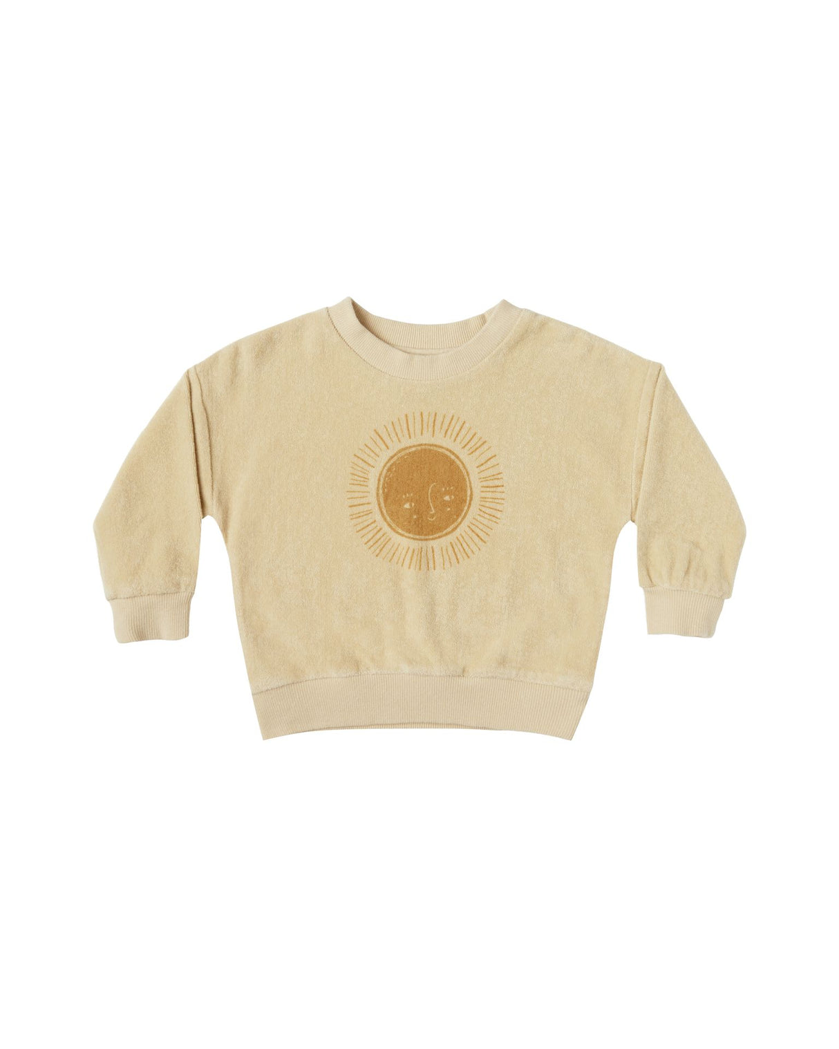 Terry Crewneck in Sun by Rylee + Cru