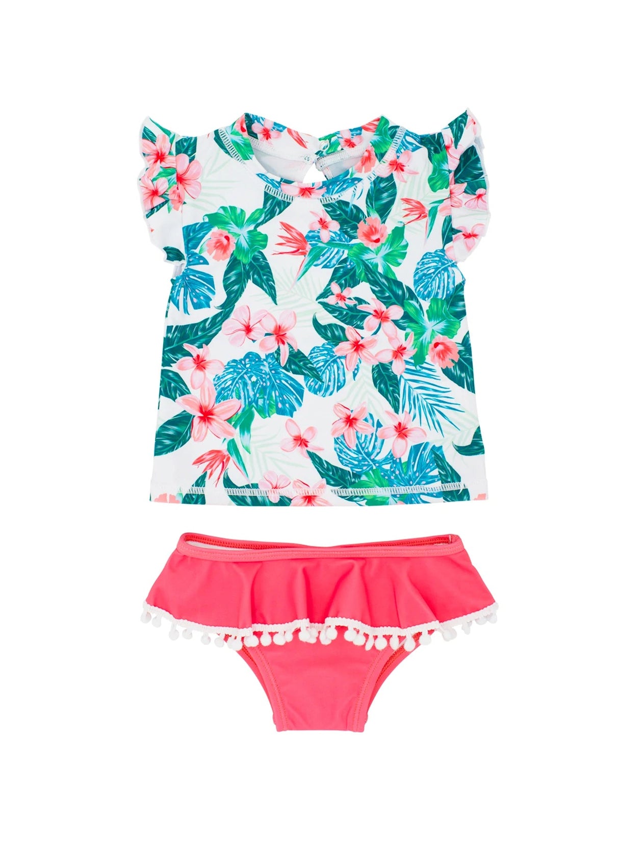 Feather 4 Arrow - Seashell Baby Ruffle Set - Paradise Island