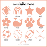 Sugar + Maple Plush Minky Fleece Personalized Blanket | Jewel Ombre