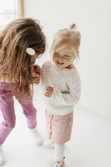 Dotty Knit Sweater in Candy Sprinkles by Jamie Kay