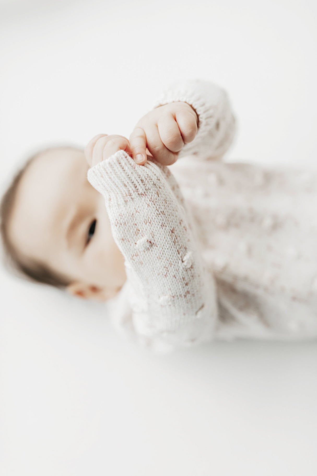 Dotty Knit Sweater in Candy Sprinkles by Jamie Kay