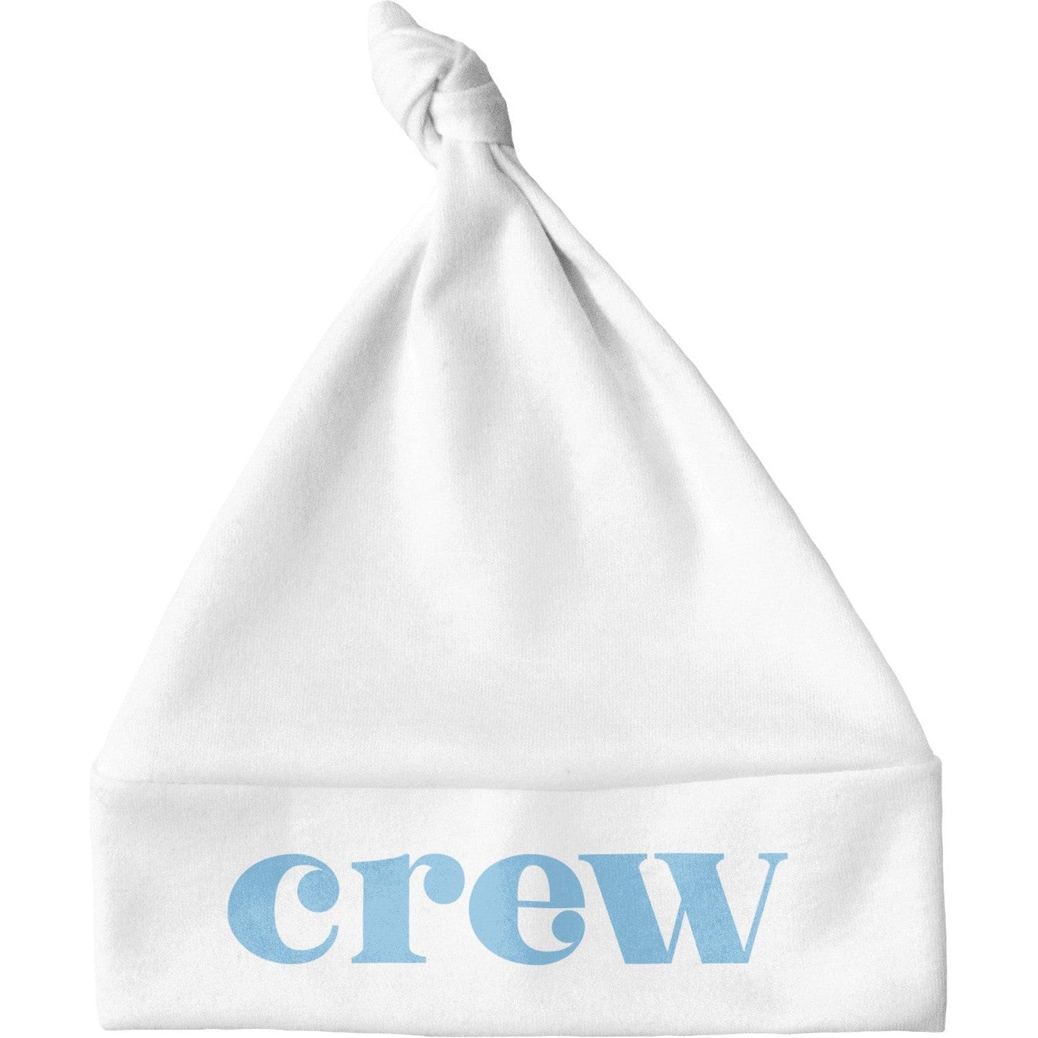 Sugar + Maple Personalized Knotted Baby Hat | Centered Name