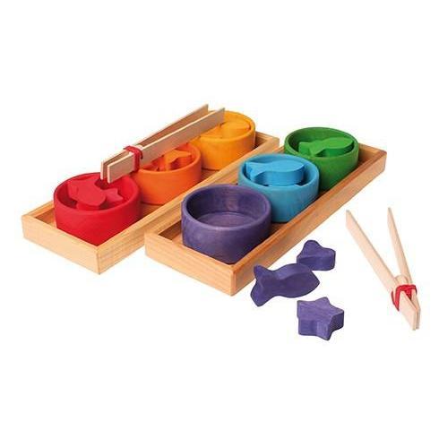 Sorting Game Rainbow Bowls by Grimm's