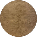 Sugar + Maple Round Base Personalized Wood Name Sign | Special Walnut