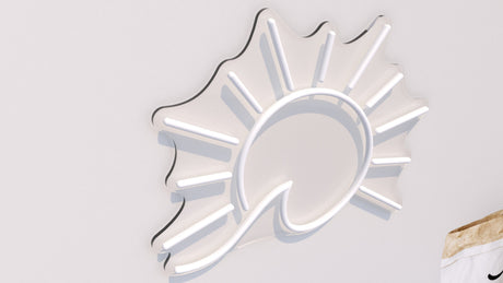 Sugar + Maple Neon Sign | Sun & Wave