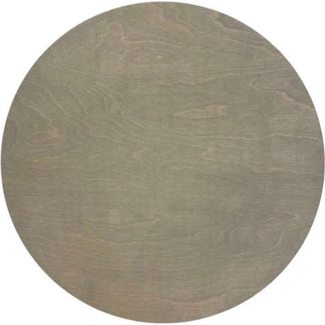 Sugar + Maple Round Base Personalized Wood Name Sign | Sunbleached