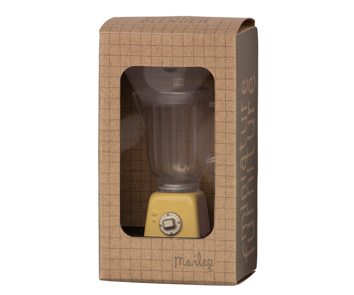 Miniature blender in Yellow by Maileg