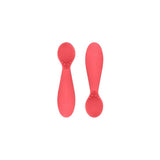 Tiny Spoon Twin Pack in Coral by EZPZ