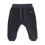 Velour Pants in Collegiate Blue by Minymo