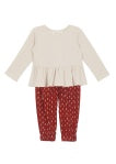 Woodland Rayon & Knit 2 Piece Set by Mabel + Honey