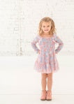 Rose Garden Knit & Mesh Dress by Isobella + Chloe